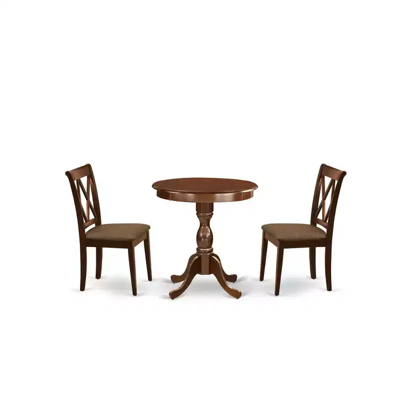 HomeStock Round Dining Table Set Modern Style