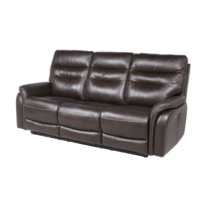 Steve Silver Ferndale Power Reclining Top Grain Leather Sofa