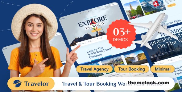Travelor v1.0.3 – Travel & Tour Booking WordPress Theme