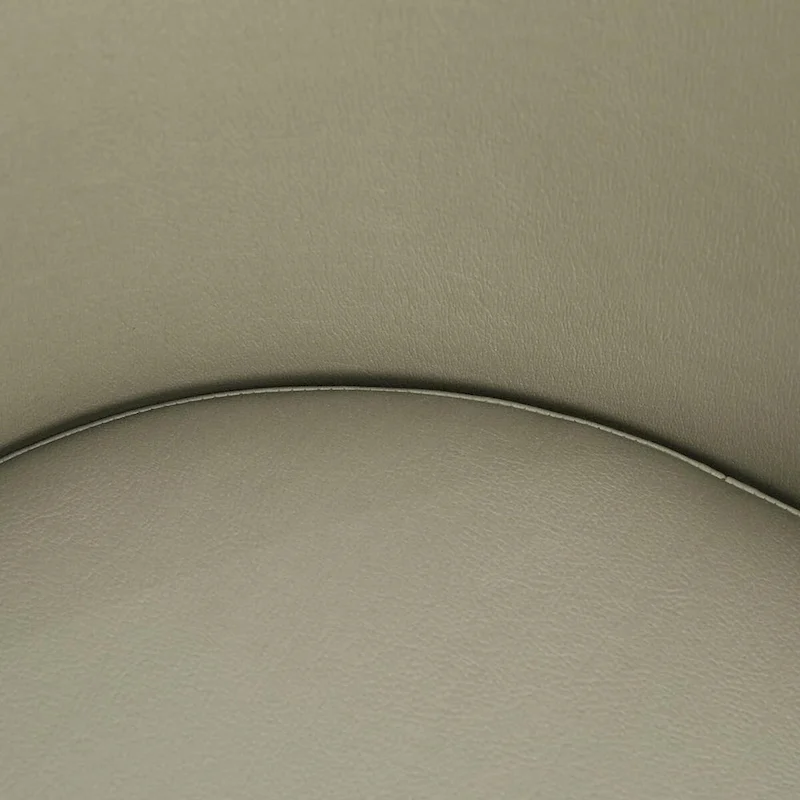 Urbane Upholstered Faux Leather Dining Chair with Powder Coated Steel Legs by LeisureMod