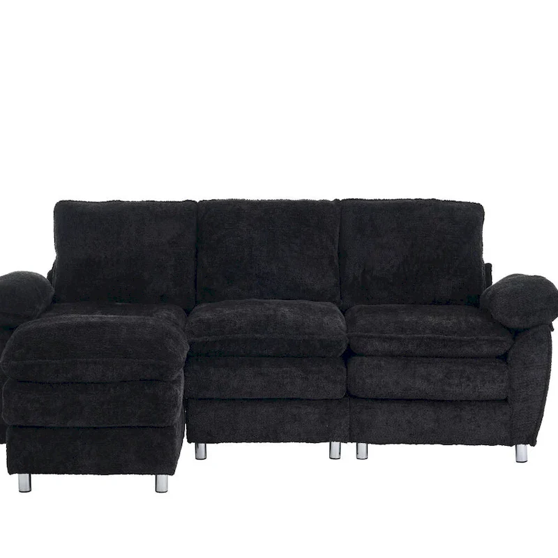 Modern Deep 3-Seat Sofa Couch