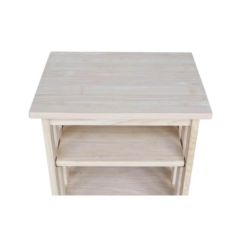 The Gray Barn Moonshine Natural Wood Printer Stand