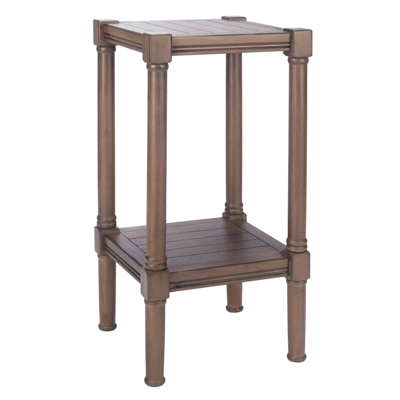 SAFAVIEH Nermira Square Accent Table - 13.8 W x 13.8 L x 28.3 H - 14Wx14Dx28H
