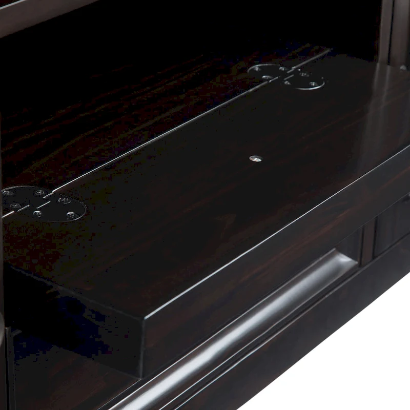 WYNDENHALL Halifax 72 inch Wide Solid Wood Transitional TV Stand - 72w x 19d x 26 h