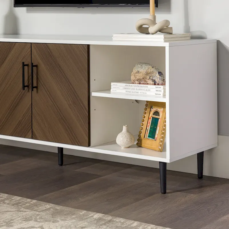 Middlebrook Modern Bookmatch 58-inch TV Stand