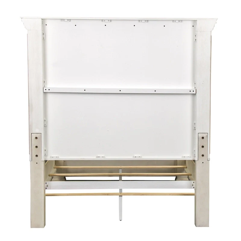 Big Valley Whitestone Distressed Queen Panel Bed