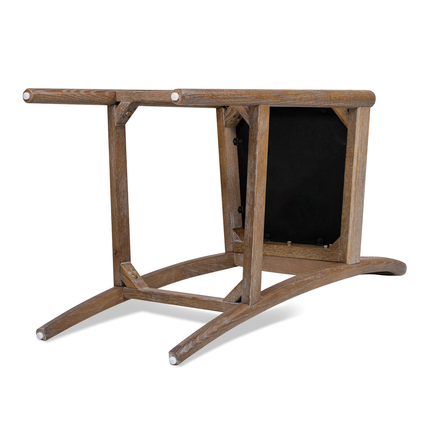 Panama Boucle 30.5' Curved Back Cane Rattan Bar Stool, Set of 2