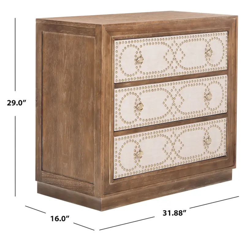 SAFAVIEH Amma 3-Drawer Chest