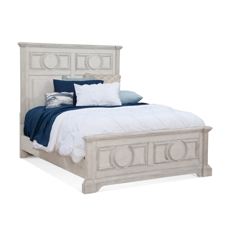 Bristow Antique White 6-piece King Bedroom Set