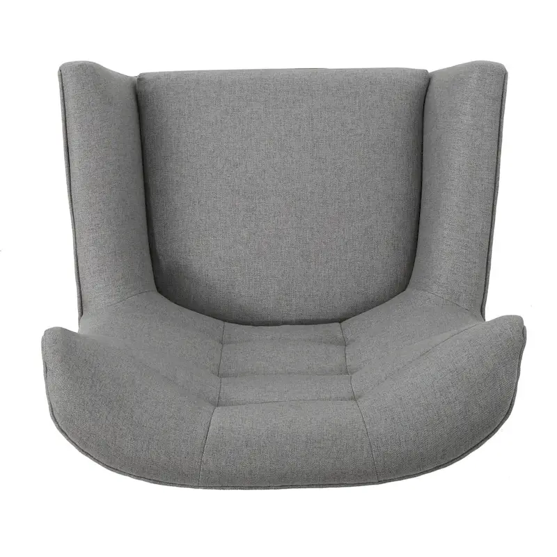 Grey 32.5 High Back Wingback Chair