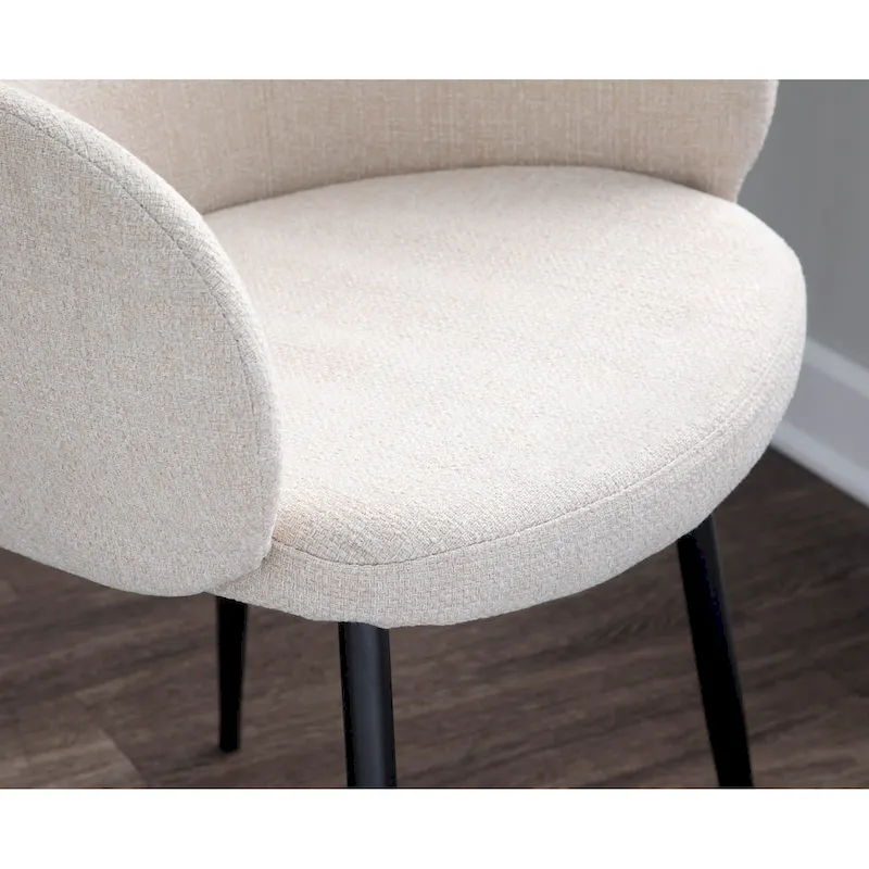 Industrial-Style Upholstered Chair