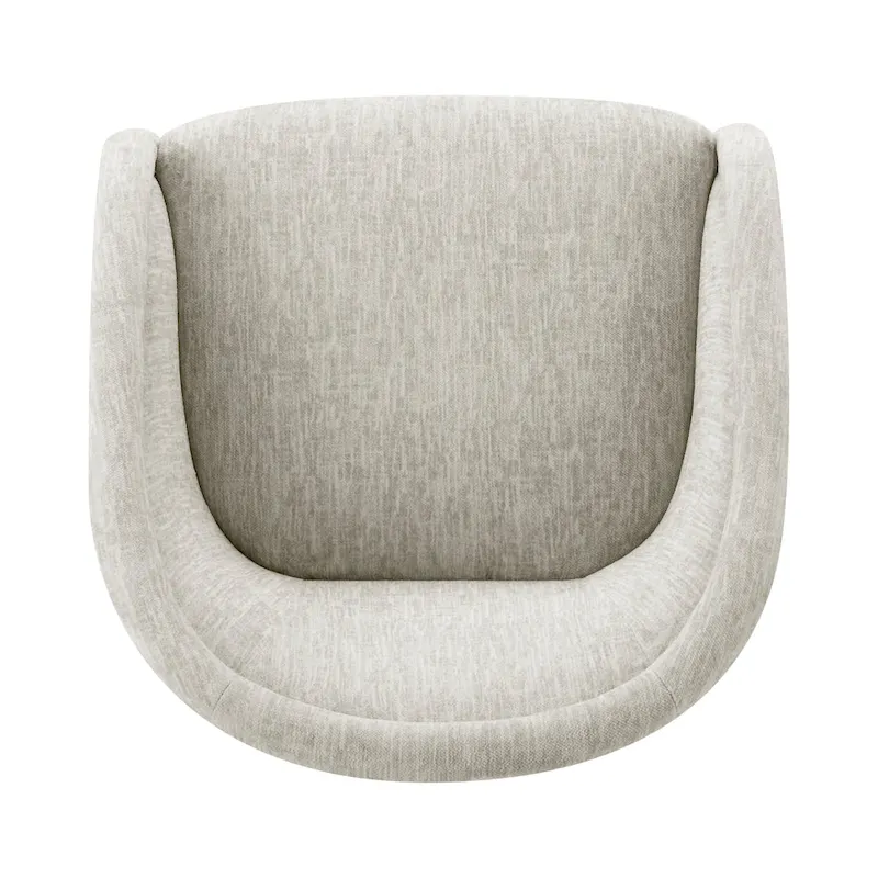 Margareth Fabric Swivel Accent Arm Chair