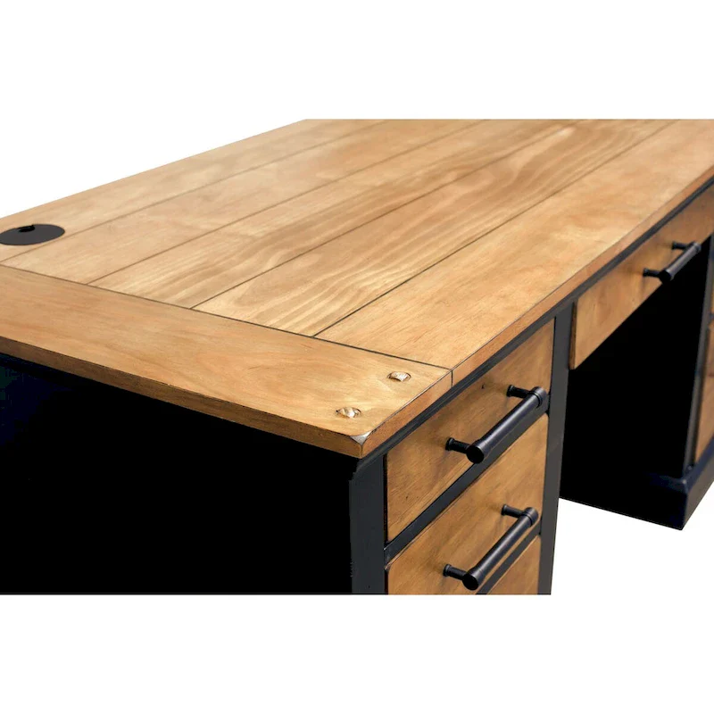 Executive Desk, Writing Table, Office Desk, Black