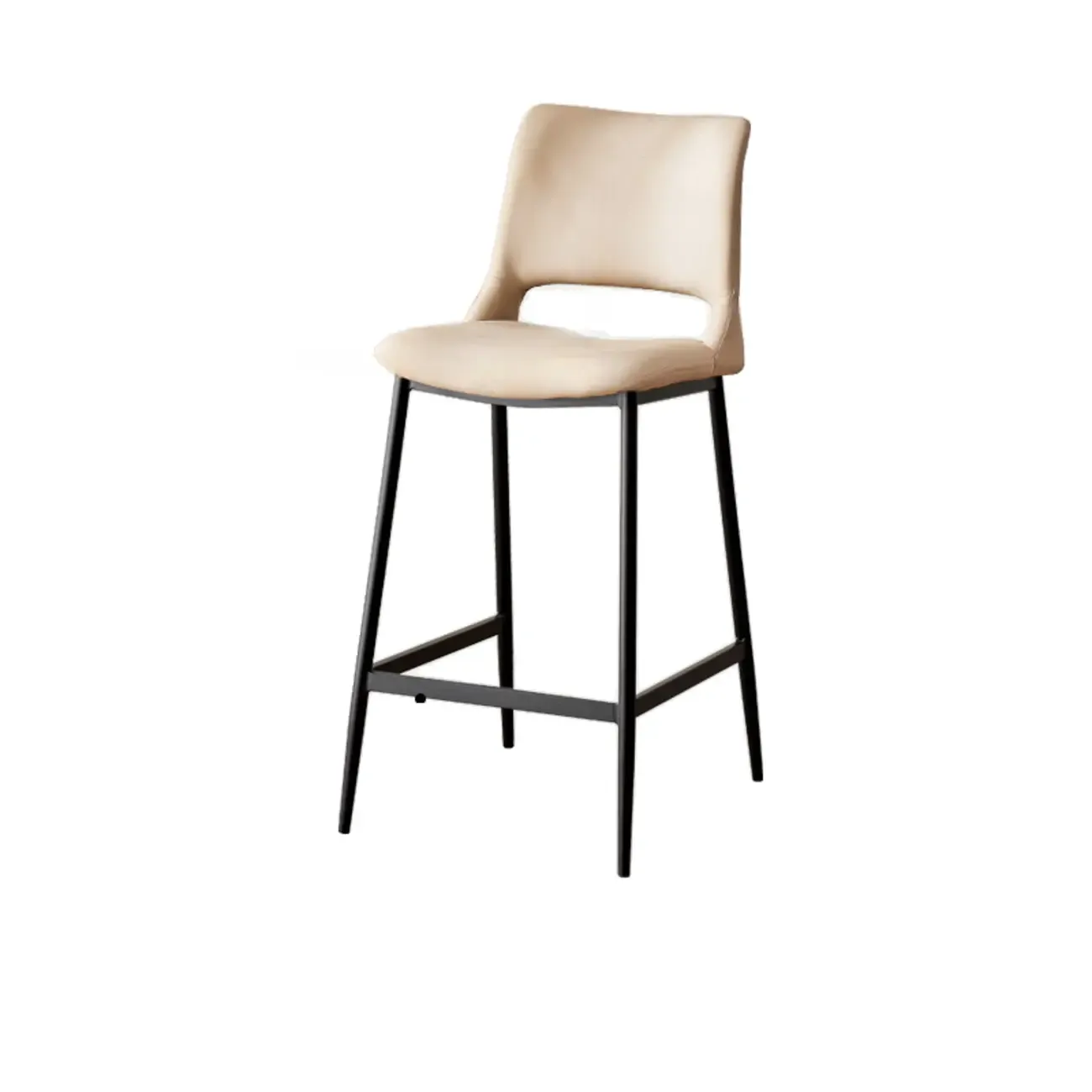 Counter Adjustable Leather Modern Bar Stools