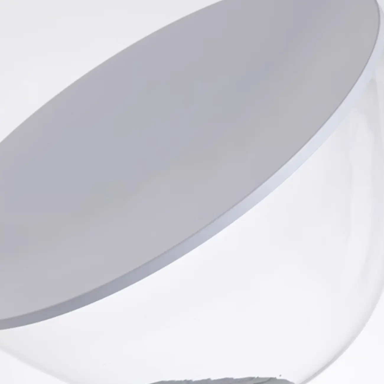 Modern Glass Dome Table Lamp with LED Options