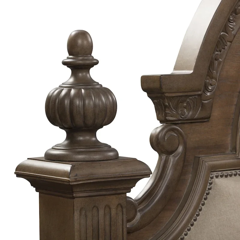 Carlisle Court Chestnut Finish Poster Bed