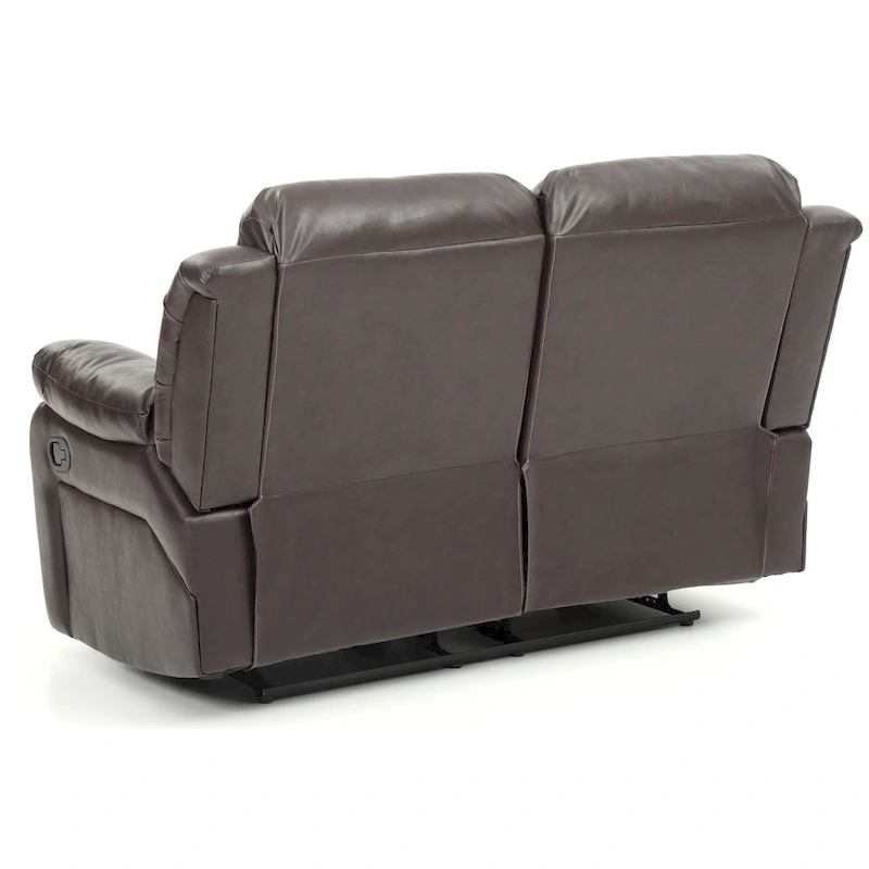Daria Faux Leather Reclining Loveseat