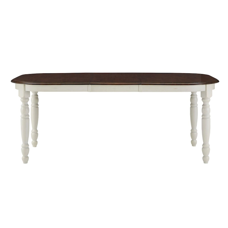 Mackenzie Country Antique Two-tone Dining Table by iNSPIRE Q Classic