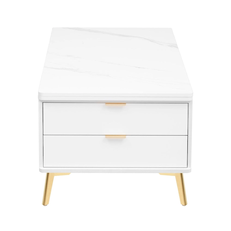 Lift Top Coffee Table Multi Functional Table with Drawers