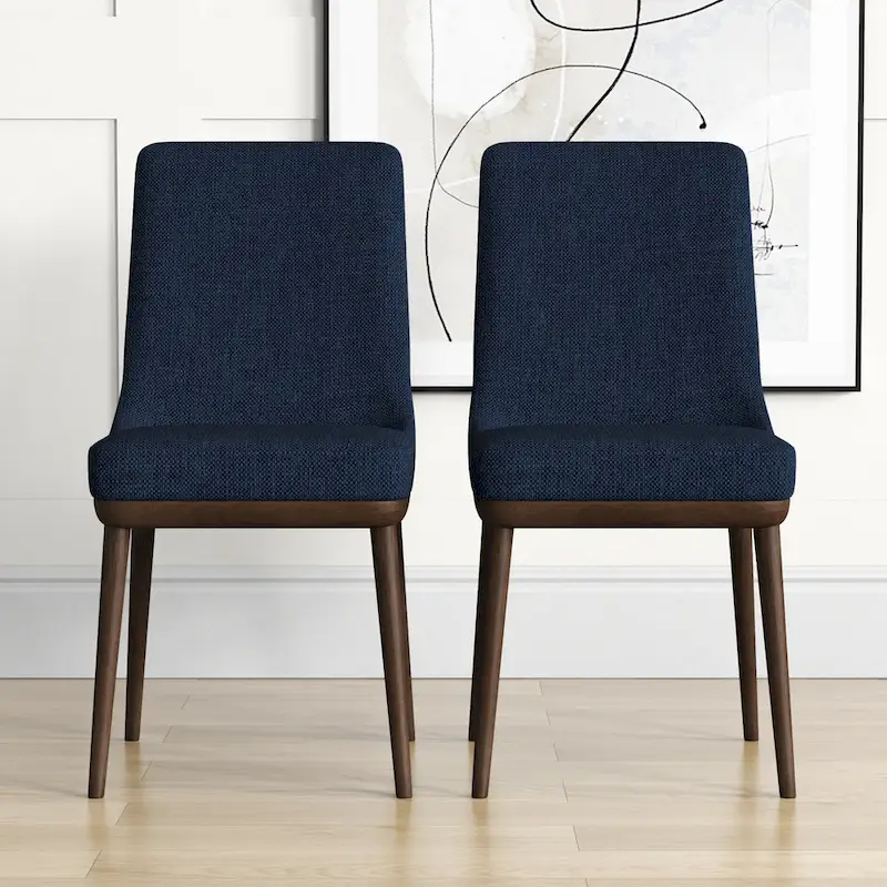 Belladonna Mid-Century Modern Dining Chairs (Set of 2)