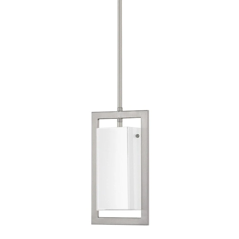 Donny Osmond Tahoe 1-light Brushed Nickel Mini-Pendant - Brushed Nickel