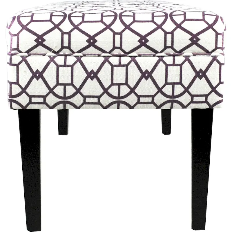 Kaya Noah Button Tufted Upholstered Long Bench
