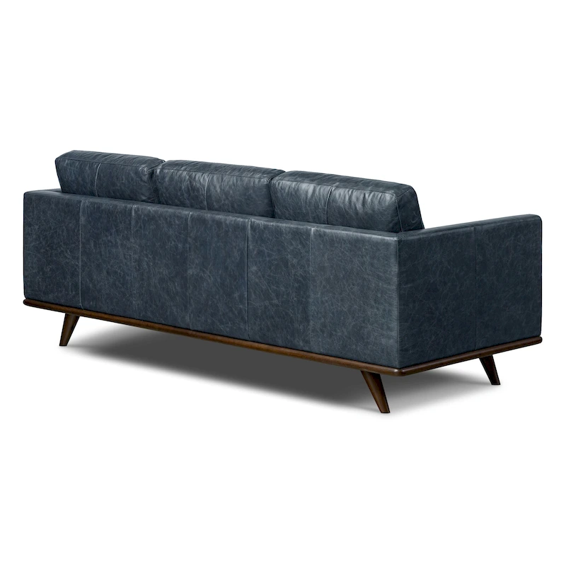 Poly & Bark Nolita 85 Sofa - Full Grain Genuine Italian Leather