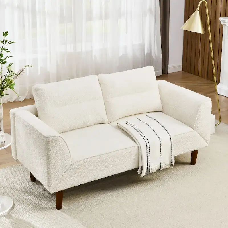 Convertible Futon Loveseat Sleeper Sofa