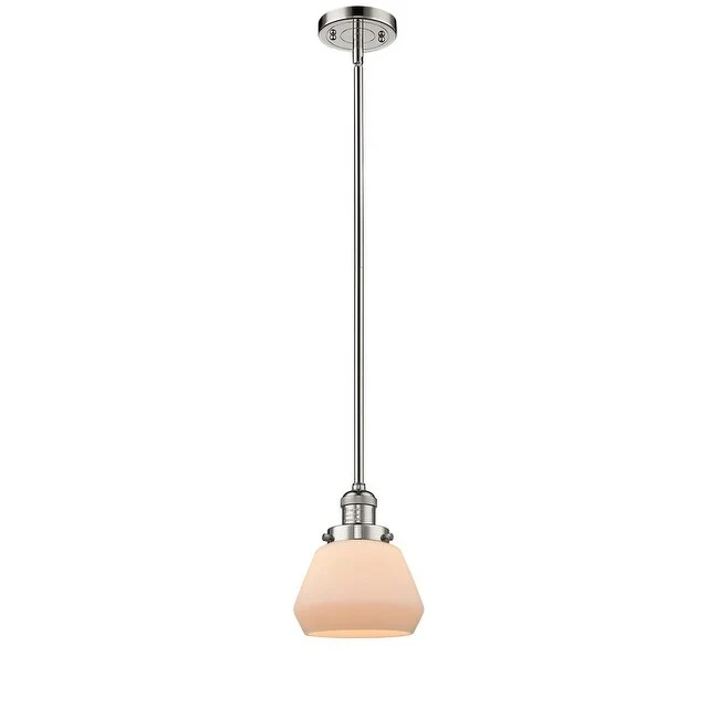 Innovations Lighting Fulton Single Light 7  Wide Mini Pendant with