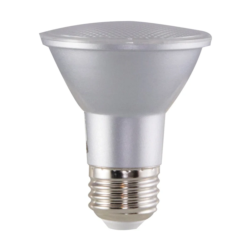 6.5 Watt PAR20 LED 5000K 25 deg. Beam Angle Medium base 120 Volt - Clear