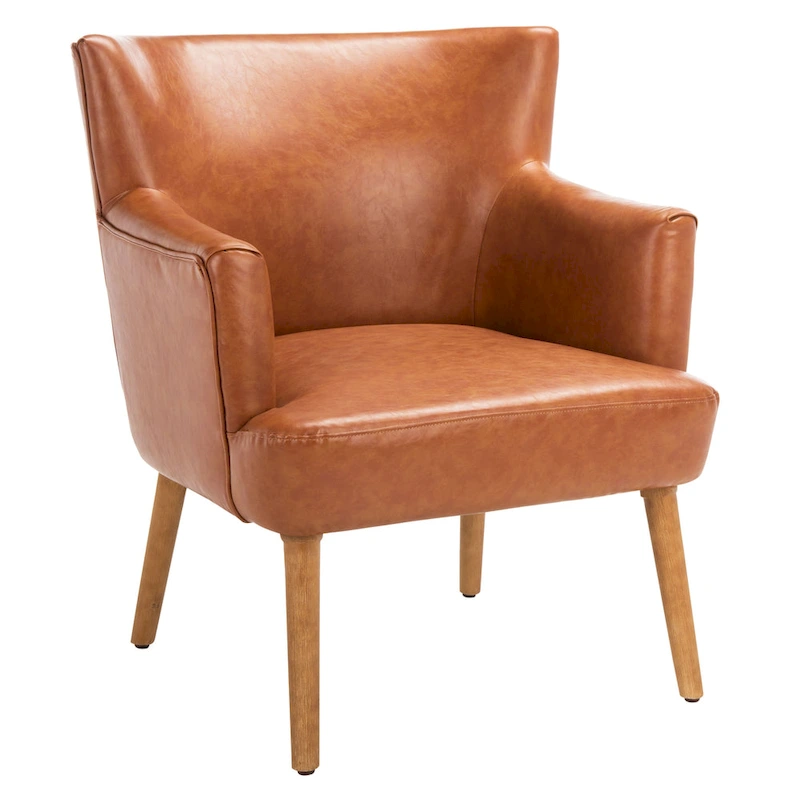 SAFAVIEH Paulina Accent Chair - 28 W x 30.3 L x 32.7 H - 28Wx30Dx33H