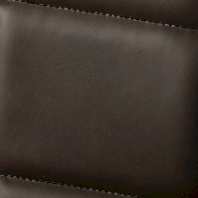 Faux Leather Dining Chairs Upholstered Side Chairs with Metal Legs Set of 2