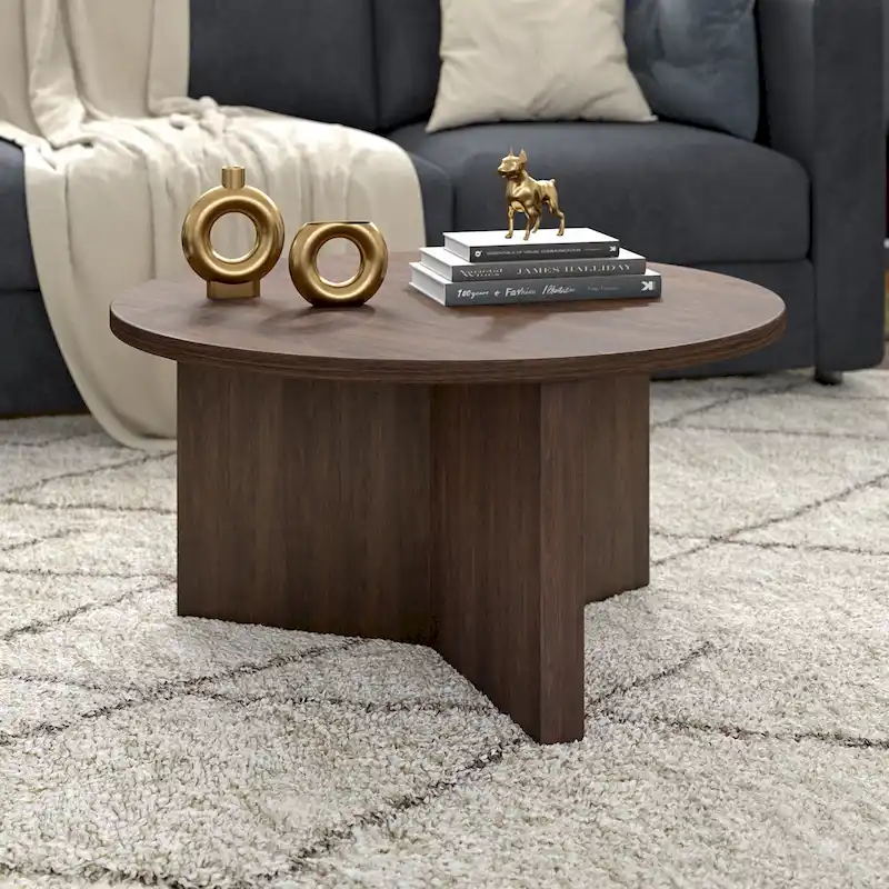 Anders 32 Wide Round Coffee Table