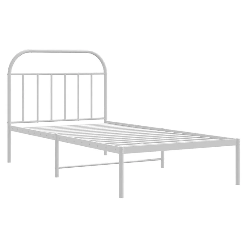 vidaXL 12 Inches Metal Bed Frame No Mattress