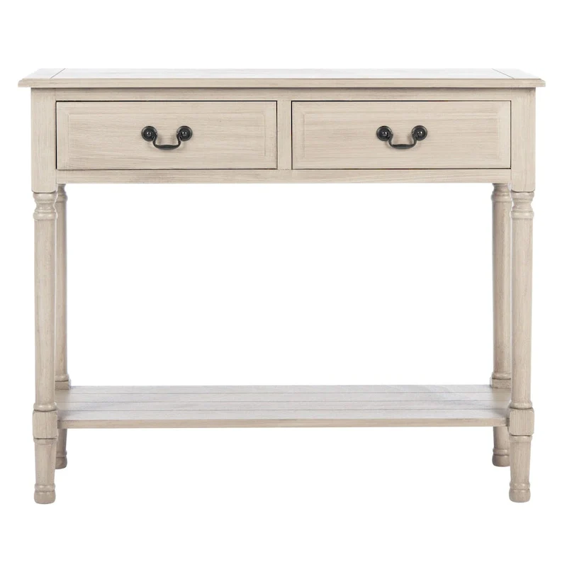 Justina 2-Drawer Console Table - 35.5 W x 13 L x 29.5 H - 36Wx13Dx30H