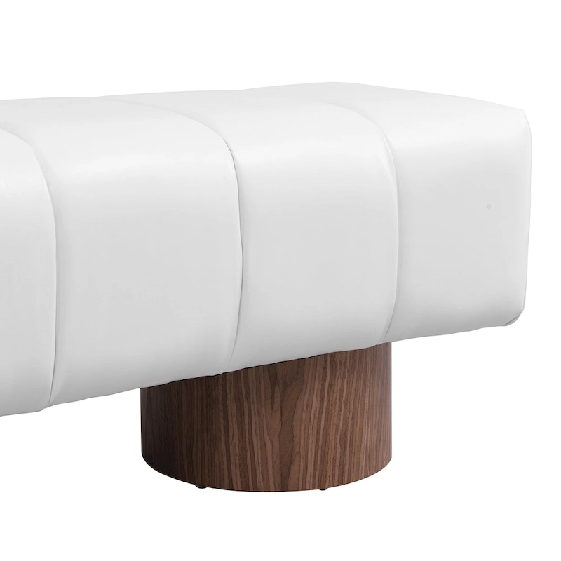 Christopher Knight Home - Daniel Upholstered Dining Bench, No-Assembly Entryway & Bedroom Ottoman with Sturdy Wood Legs