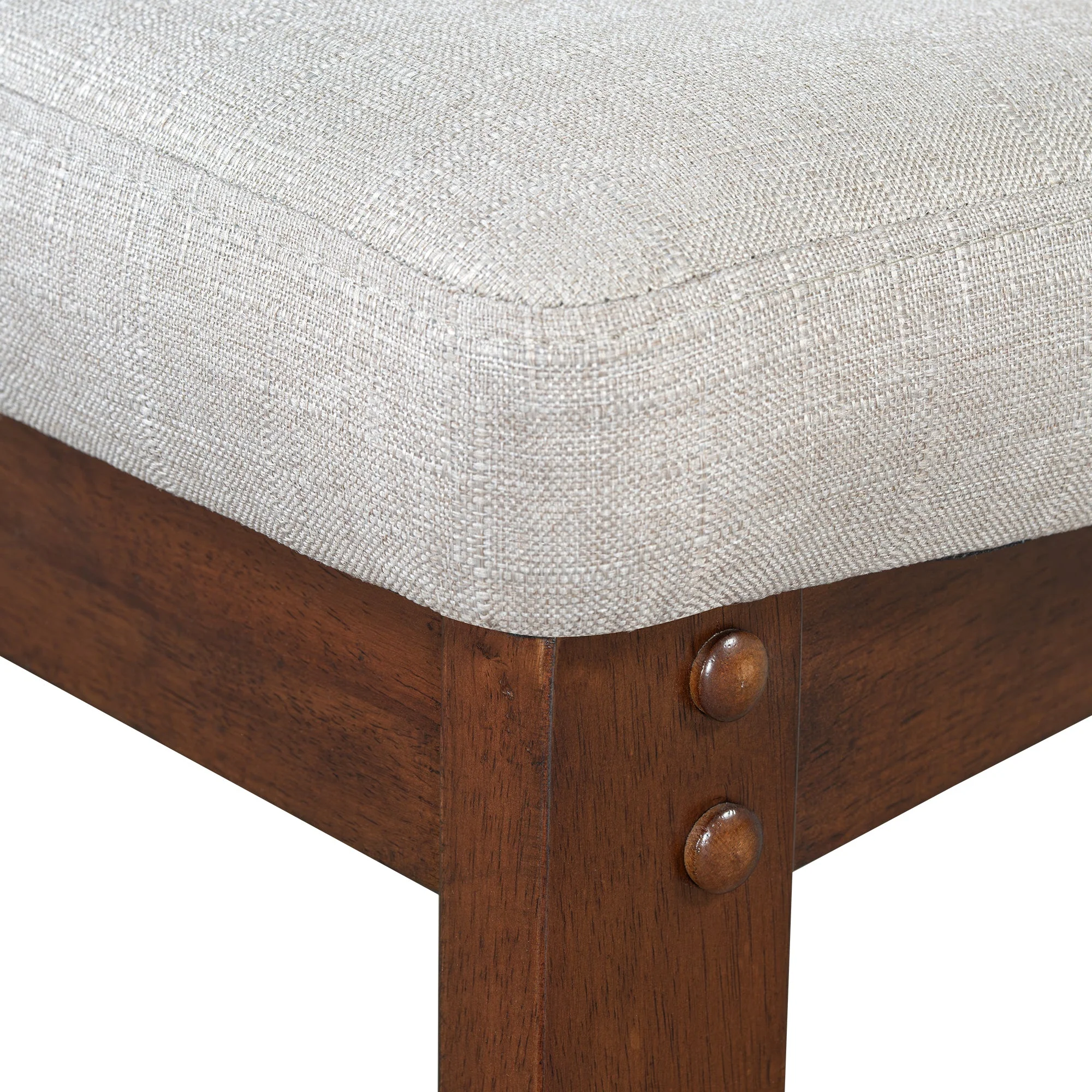 Traditional Farmhouse 6 Pieces 78 Extendable Dining Table Set with Bench