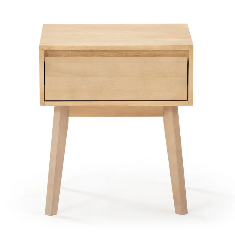 Max and Lily Scandinavian Nightstand with Drawer