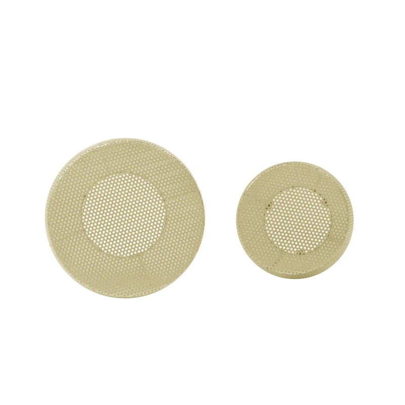 Christopher Knight Home Round Metal Hollow 2 PCS Side Table Set - 16.5 L x 16.5 W x 20.75 H