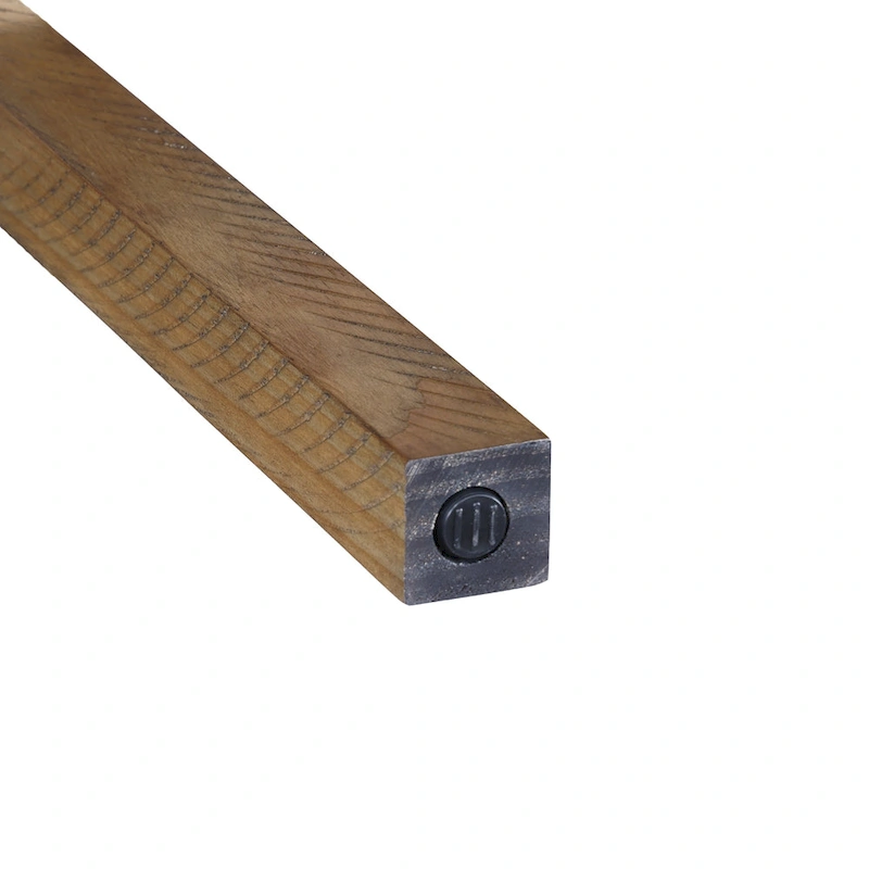 Chevron Pattern 44 Length Wooden Entryway Dining Bench