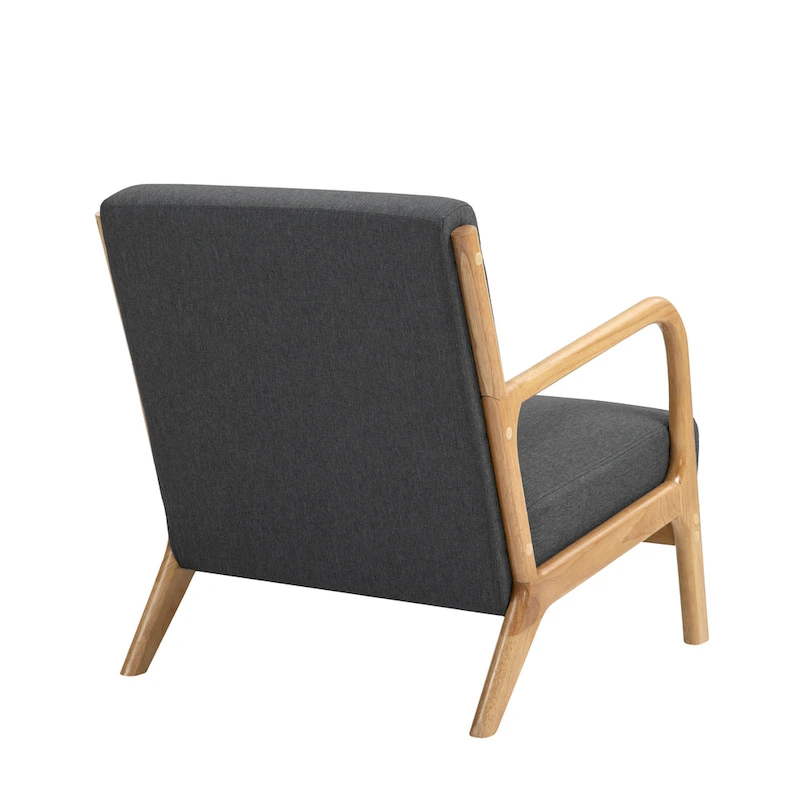 Upholstered Armchair Accent Chairs with Pillows Set of 2