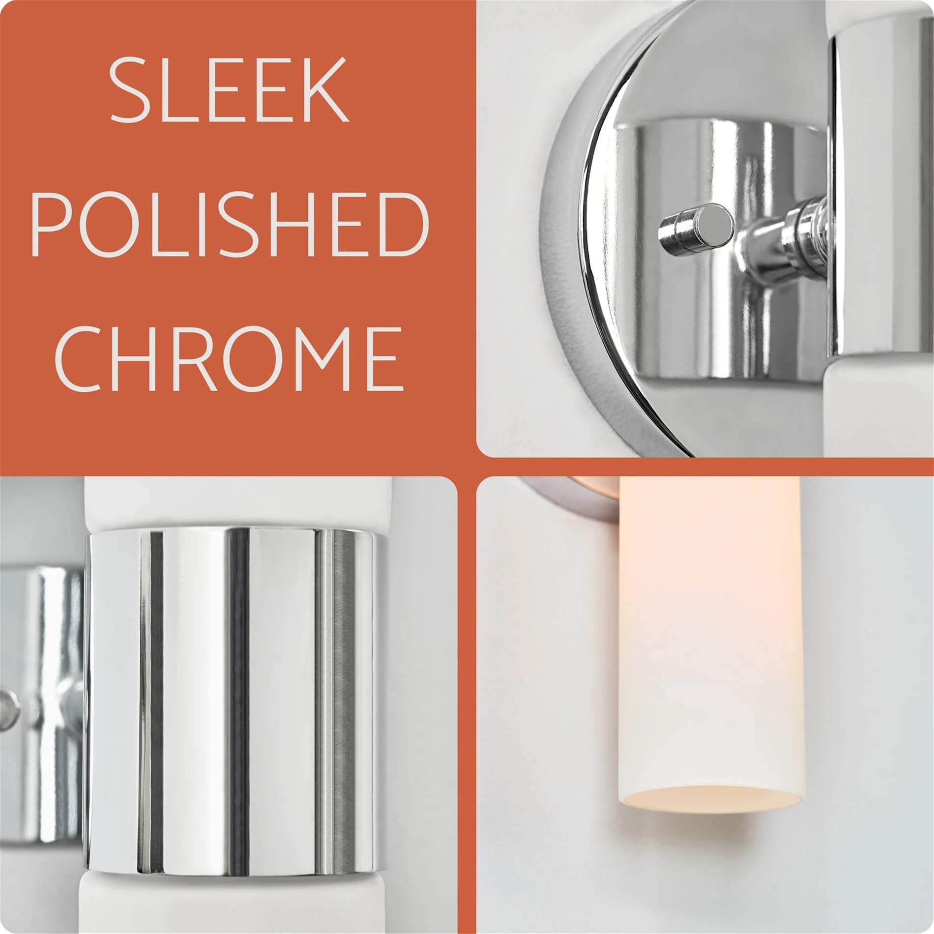 Duo 14 Modern Bathroom / Vanity Wall Sconce