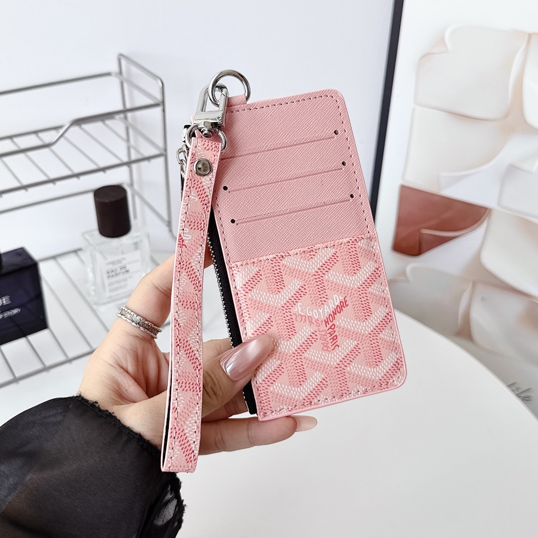 GO Chevron Zipline 06 Wrist Strap Card Holder - Vania Cases
