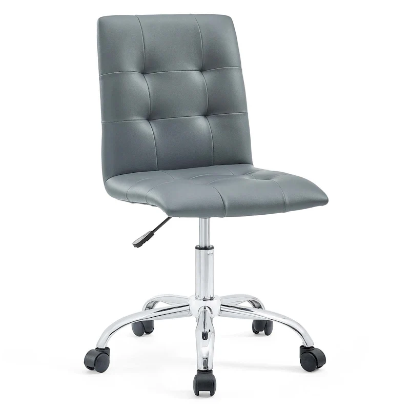 Armless Mid Back Office Chair