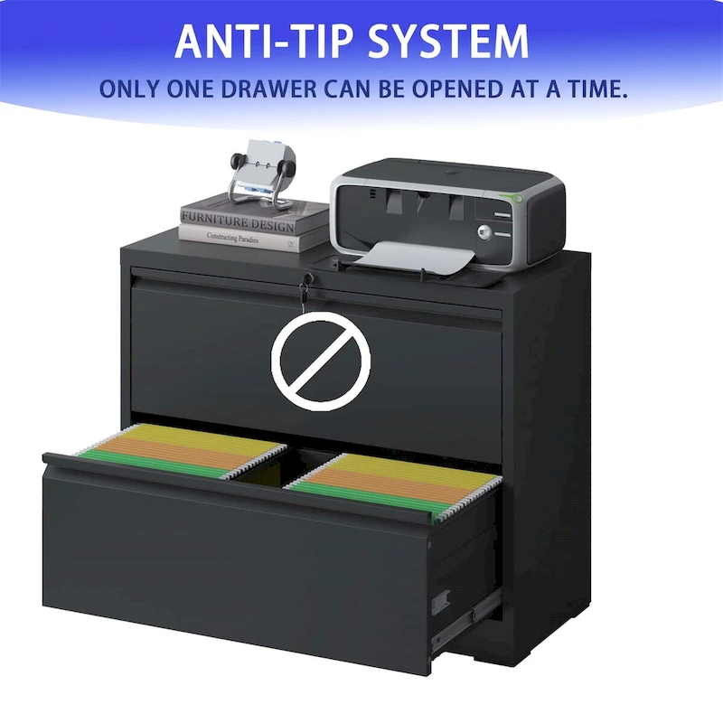 Lateral File Cabinet 2 Drawer