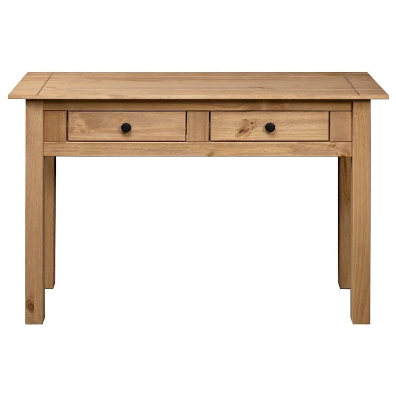 vidaXL Console Table Entryway Table Side Table Solid Pine Wood Panama Range - 43.3  x 15.7  x 28.3