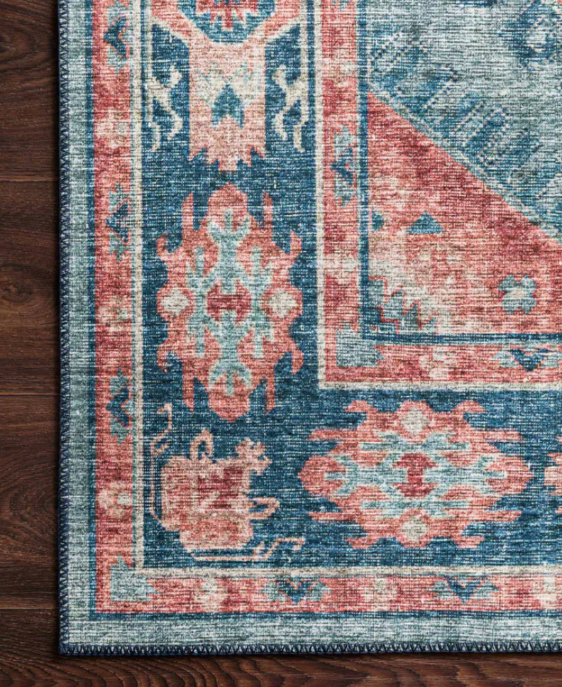 Skye Turquoise/Terracotta Rug