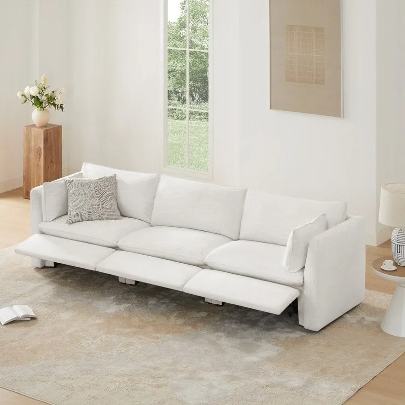 Cypress Power Reclining Sectional Sofa Couch