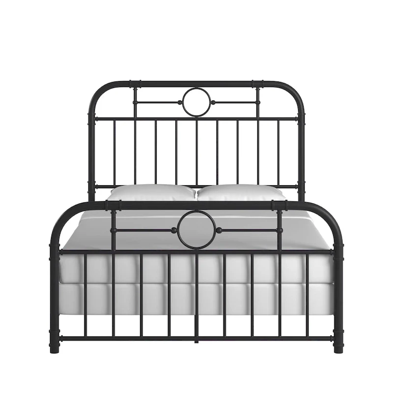 Kendal Black Metal Bed by iNSPIRE Q Classic