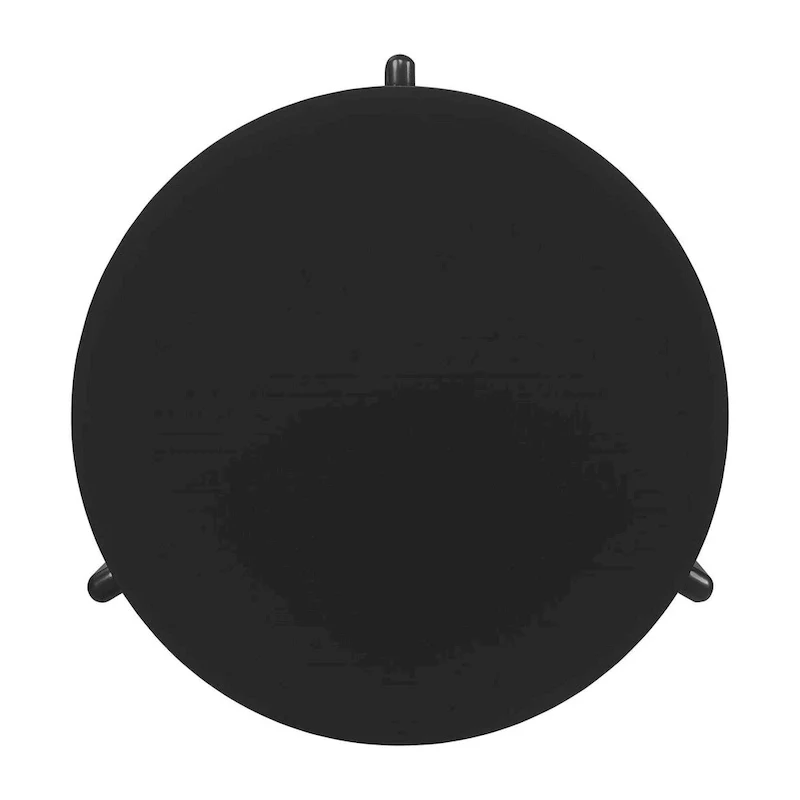 Harrison Black Round Coffee Table